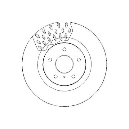 Photo Brake Disc NATIONAL NBD1559