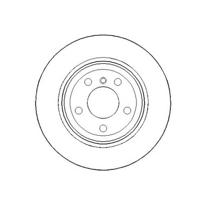 Photo Brake Disc NATIONAL NBD1592