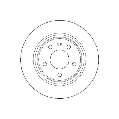 Photo Brake Disc NATIONAL NBD1652