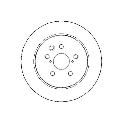 Zdjęcie Tarcza hamulcowa NATIONAL NBD1695