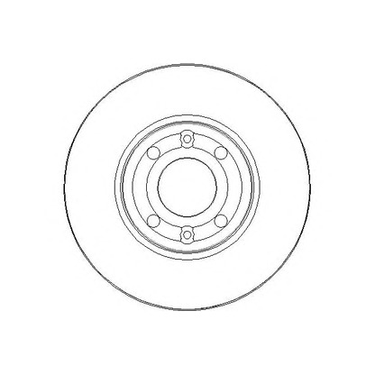 Photo Brake Disc NATIONAL NBD1714