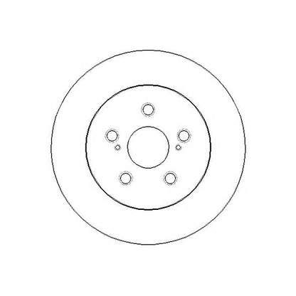 Photo Brake Disc NATIONAL NBD1744