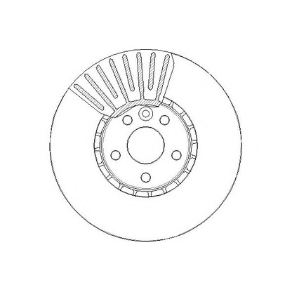 Photo Brake Disc NATIONAL NBD1760