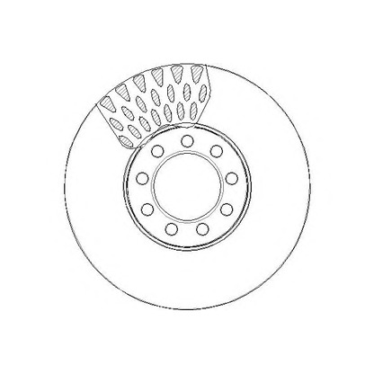 Photo Brake Disc NATIONAL NBD1765