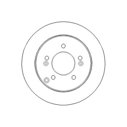 Photo Brake Disc NATIONAL NBD1771