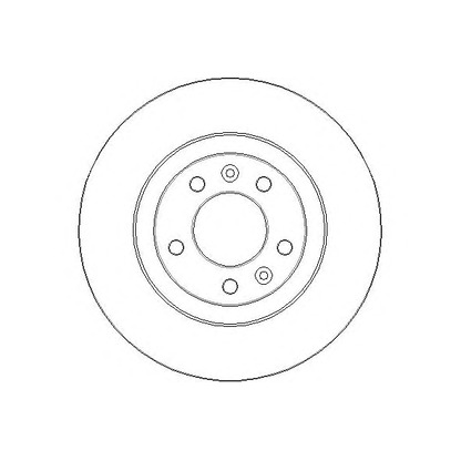 Фото Тормозной диск NATIONAL NBD1805