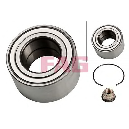 Photo Wheel Bearing Kit FAG 713630180