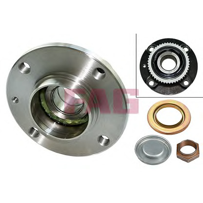 Photo Wheel Bearing Kit FAG 713630110