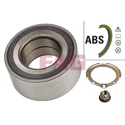 Photo Wheel Bearing Kit FAG 713644120