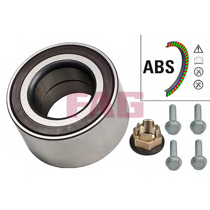 Photo Wheel Bearing Kit FAG 713612260