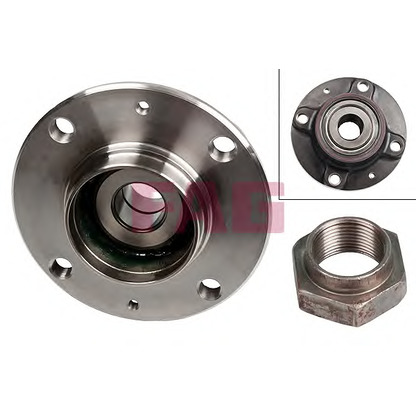 Photo Wheel Bearing Kit FAG 713630090