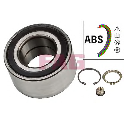 Photo Wheel Bearing Kit FAG 713630840