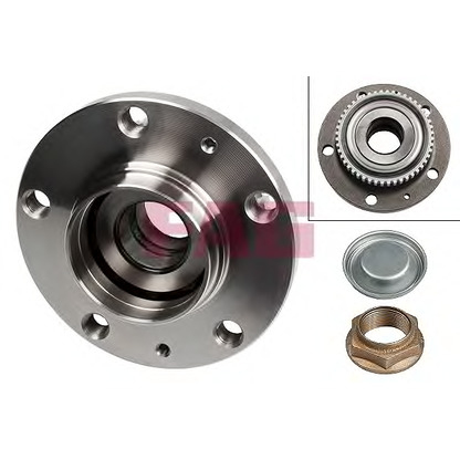 Photo Wheel Bearing Kit FAG 713650550