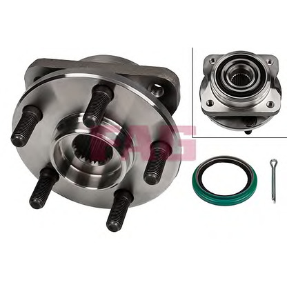 Photo Wheel Bearing Kit FAG 713670010