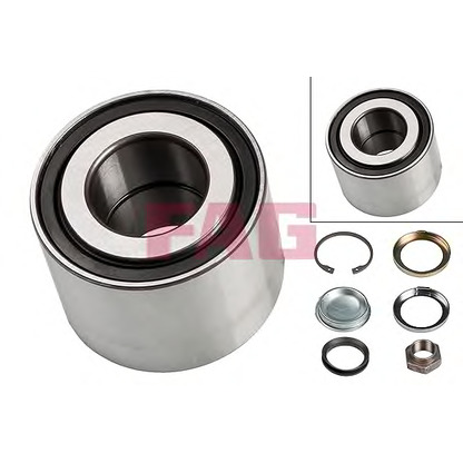 Photo Wheel Bearing Kit FAG 713650290