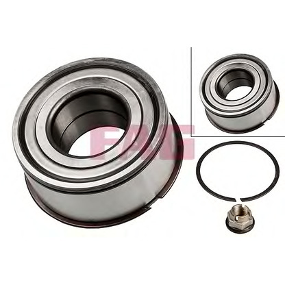 Photo Wheel Bearing Kit FAG 713630920