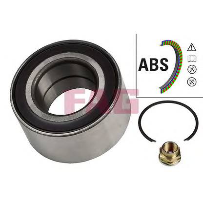 Photo Wheel Bearing Kit FAG 713690860