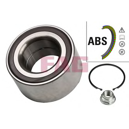 Photo Wheel Bearing Kit FAG 713618910