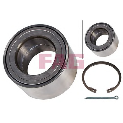 Photo Wheel Bearing Kit FAG 713618920