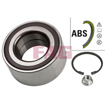 Photo Wheel Bearing Kit FAG 713623490