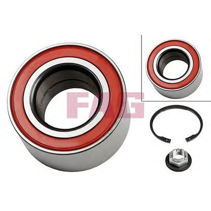 Photo Wheel Bearing Kit FAG 713678880