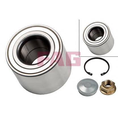 Photo Wheel Bearing Kit FAG 713631130