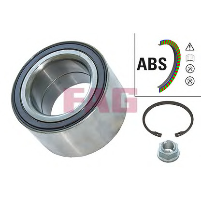 Photo Wheel Bearing Kit FAG 713668100