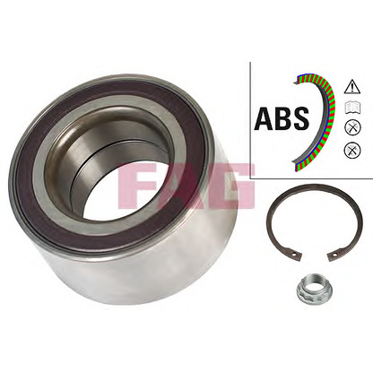 Photo Wheel Bearing Kit FAG 713649580