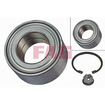 Photo Wheel Bearing Kit FAG 713631180