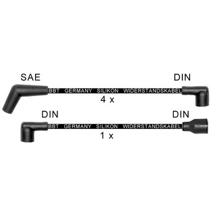 Foto Zündleitungssatz BBT ZK1211