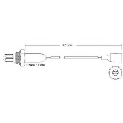 Photo Lambda Sensor BBT OXY102047