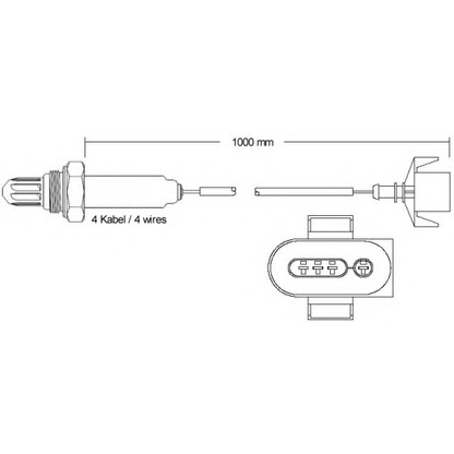 Foto Sonda Lambda BBT OXY415100