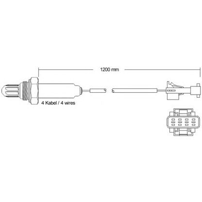 Foto Sonda Lambda BBT OXY420120