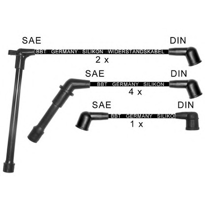 Foto Zündleitungssatz BBT ZK1692