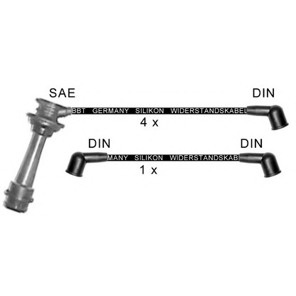 Foto Zündleitungssatz BBT ZK1727