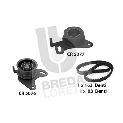 Photo Timing Belt Kit BREDA  LORETT KCD0163