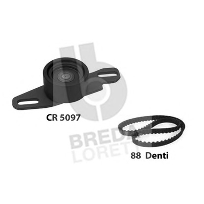 Photo Timing Belt Kit BREDA  LORETT KCD0180