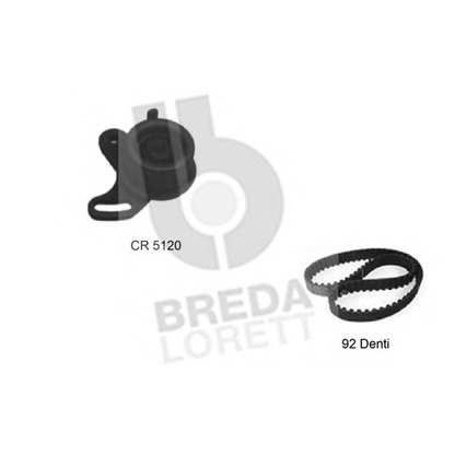 Photo Timing Belt Kit BREDA  LORETT KCD0189