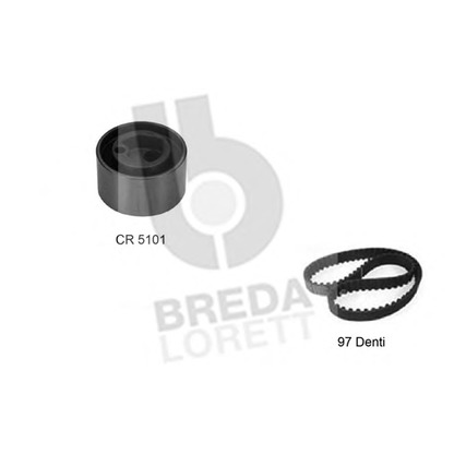 Photo Timing Belt Kit BREDA  LORETT KCD0199