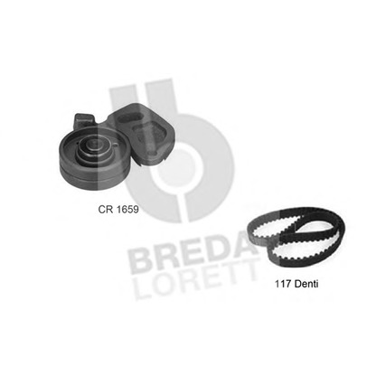 Foto Kit cinghie dentate BREDA  LORETT KCD0276