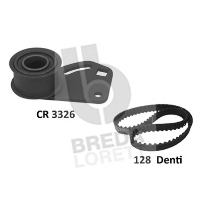 Foto Kit cinghie dentate BREDA  LORETT KCD0412