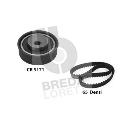 Foto Juego de correas dentadas BREDA  LORETT KCD0657