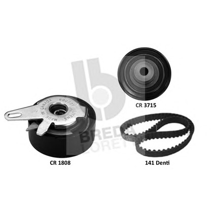 Photo Timing Belt Kit BREDA  LORETT KCD0734