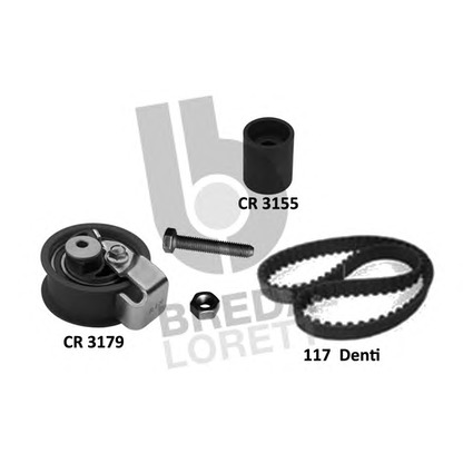 Photo Timing Belt Kit BREDA  LORETT KCD0769