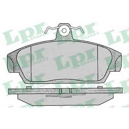 Foto Juego de pastillas de freno LPR 05P069