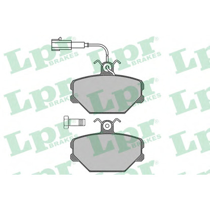 Photo Brake Pad Set, disc brake LPR 05P102