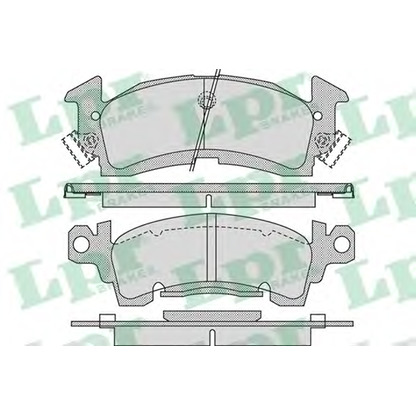 Photo Brake Pad Set, disc brake LPR 05P1032