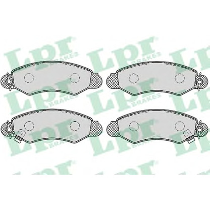 Photo Brake Pad Set, disc brake LPR 05P1041