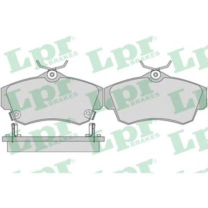 Photo Brake Pad Set, disc brake LPR 05P1061