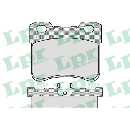 Photo Brake Pad Set, disc brake LPR 05P1130